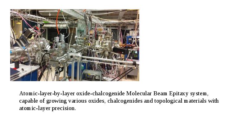 Photo of Atomic-layer-by-layer oxide-chalcogenide Molecular Beam Epitaxy system